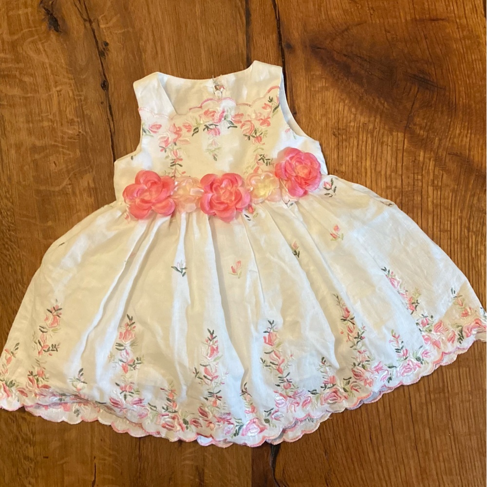 Cinderella Dress, Beautiful Embroidery and More Details, NWOT, 12 Months